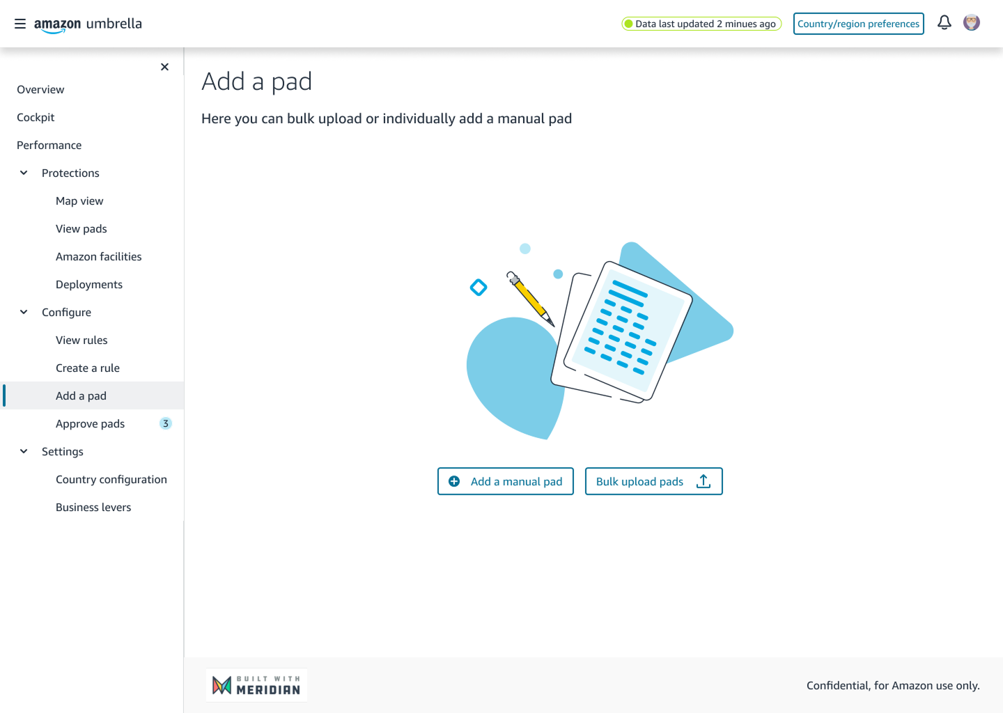 Add a pad flow