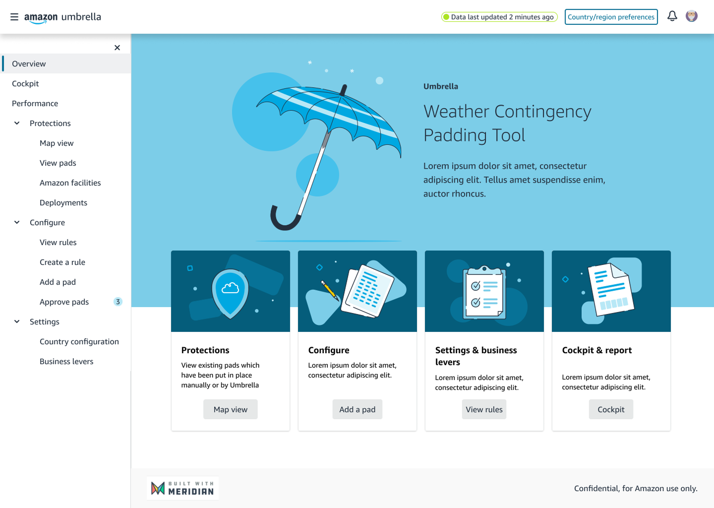 Umbrella Homepage