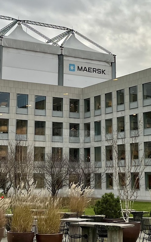 Maersk's office in Copenhagen, where the workshop ran