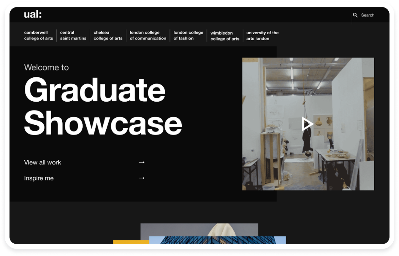 UAL Graduate Showcase
